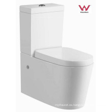 Lavabo de baño de marca de agua WC lavabo de cerámica de dos piezas (002)